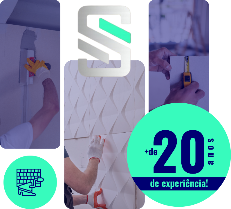 +de 20 anos de exeperiência - Sales Gesso